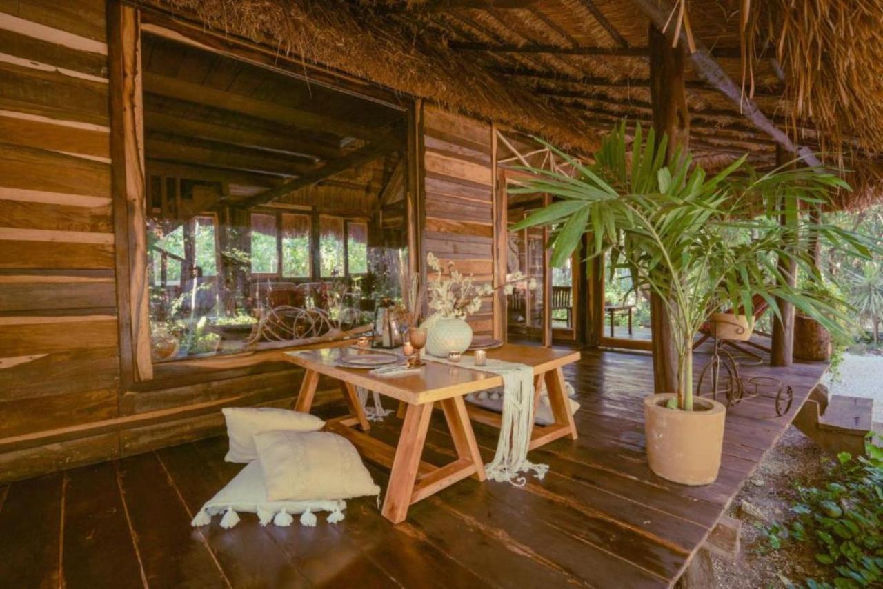 Pensjonat Madre Tierra Eco Habitat Puerto Morelos Zewnętrze zdjęcie