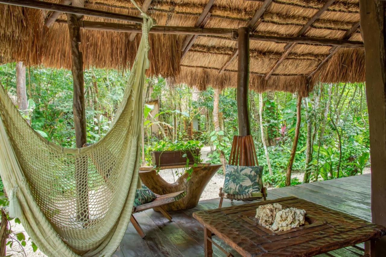 Pensjonat Madre Tierra Eco Habitat Puerto Morelos Zewnętrze zdjęcie