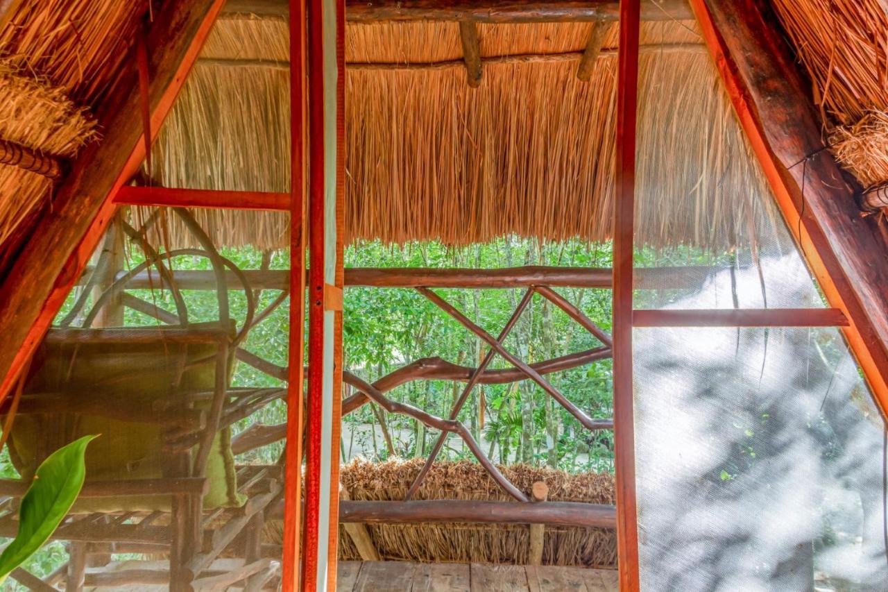 Pensjonat Madre Tierra Eco Habitat Puerto Morelos Zewnętrze zdjęcie