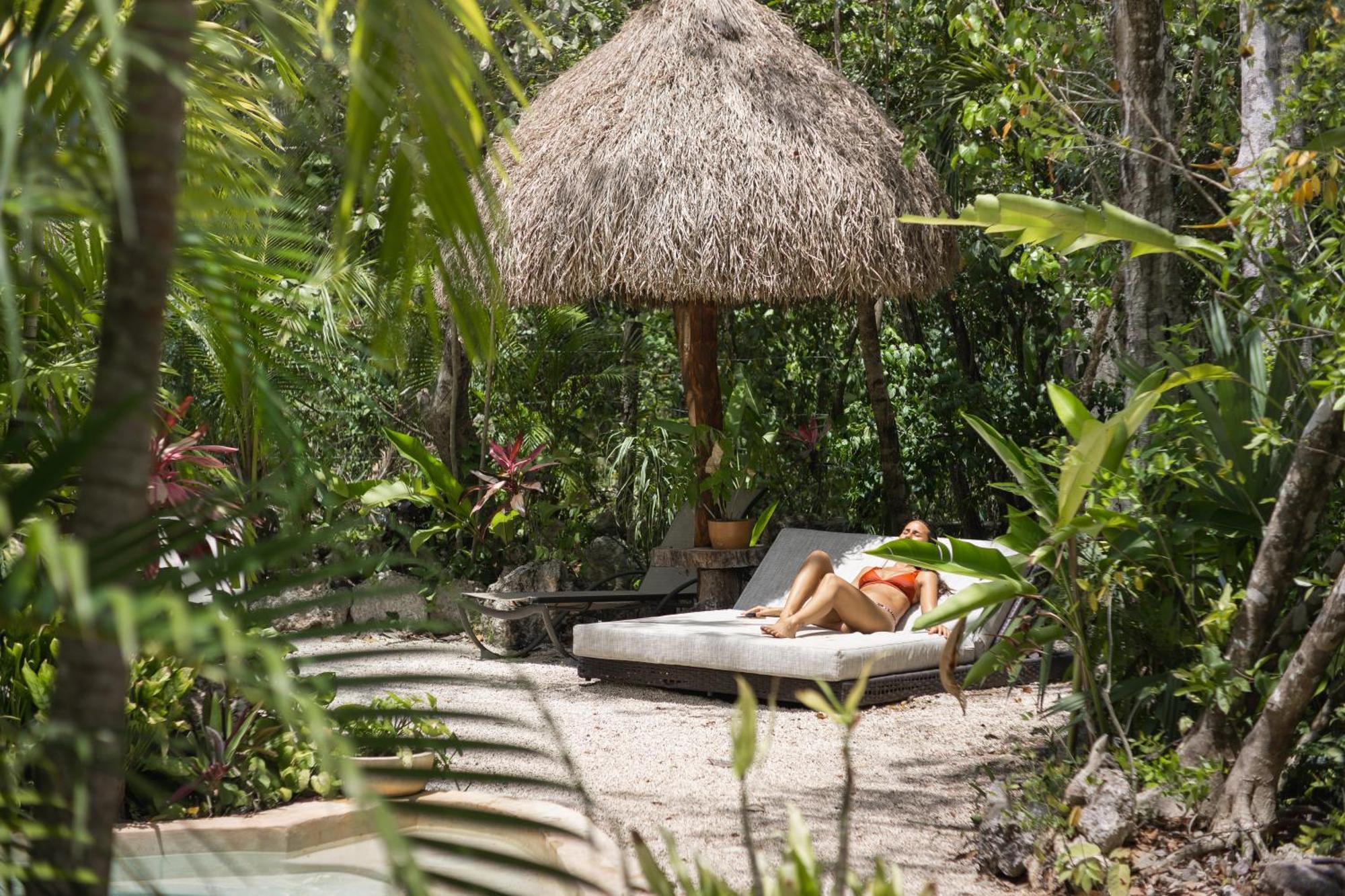 Pensjonat Madre Tierra Eco Habitat Puerto Morelos Zewnętrze zdjęcie