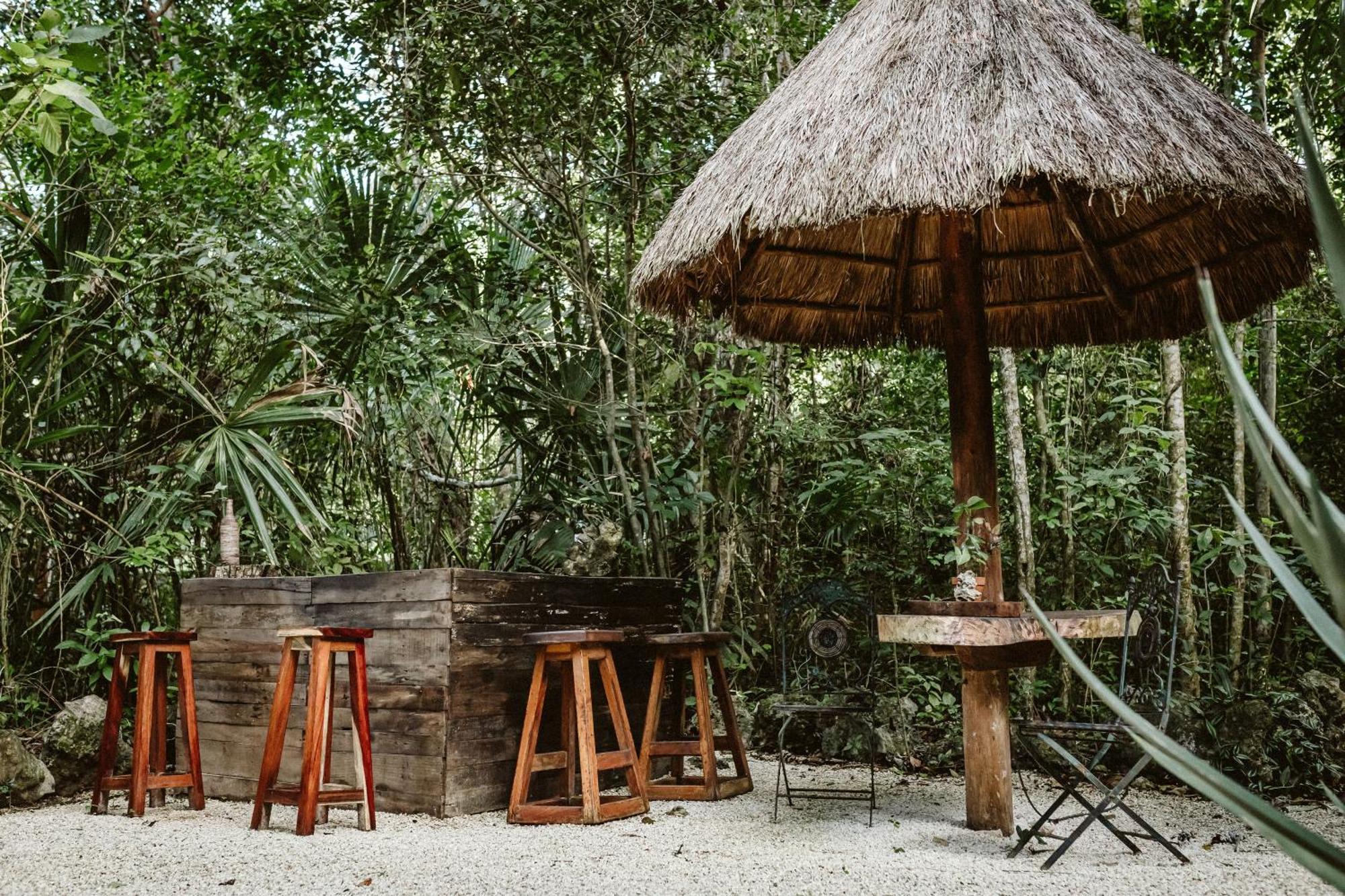 Pensjonat Madre Tierra Eco Habitat Puerto Morelos Zewnętrze zdjęcie