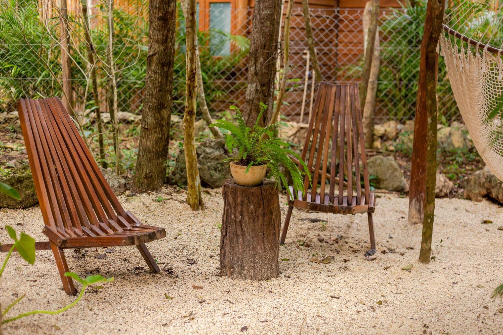 Pensjonat Madre Tierra Eco Habitat Puerto Morelos Zewnętrze zdjęcie