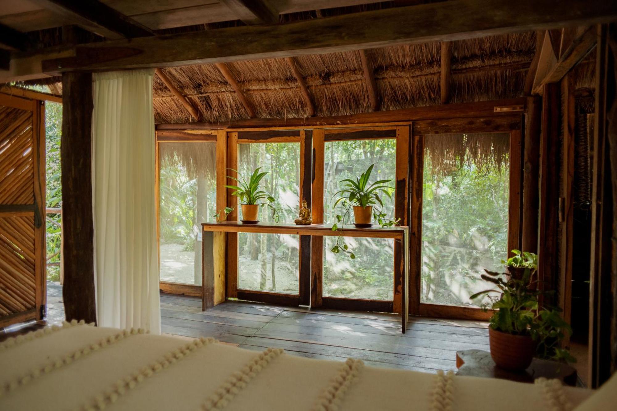 Pensjonat Madre Tierra Eco Habitat Puerto Morelos Zewnętrze zdjęcie