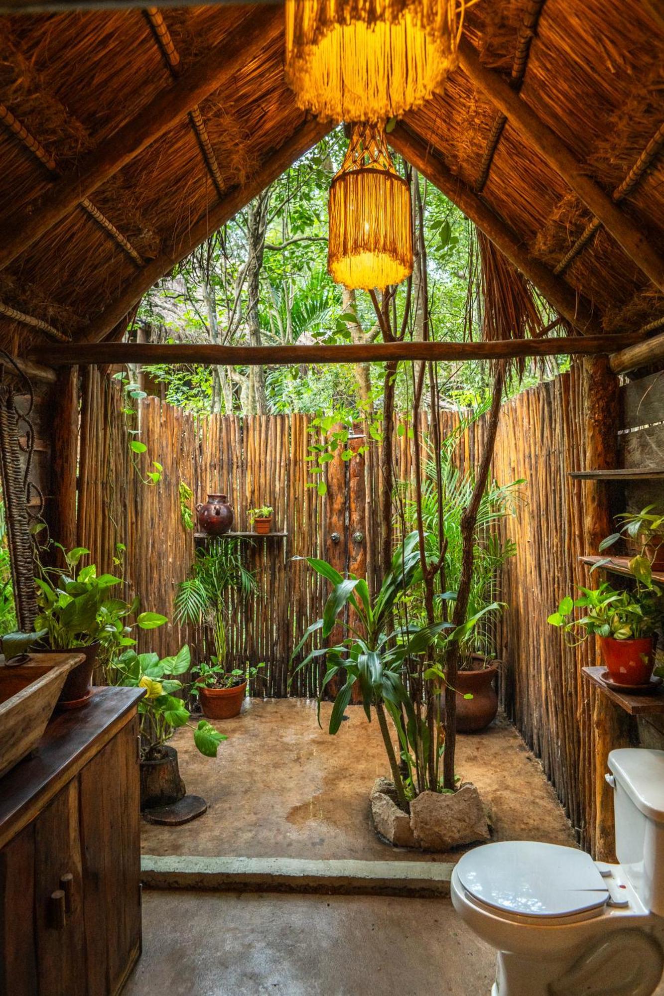 Pensjonat Madre Tierra Eco Habitat Puerto Morelos Zewnętrze zdjęcie